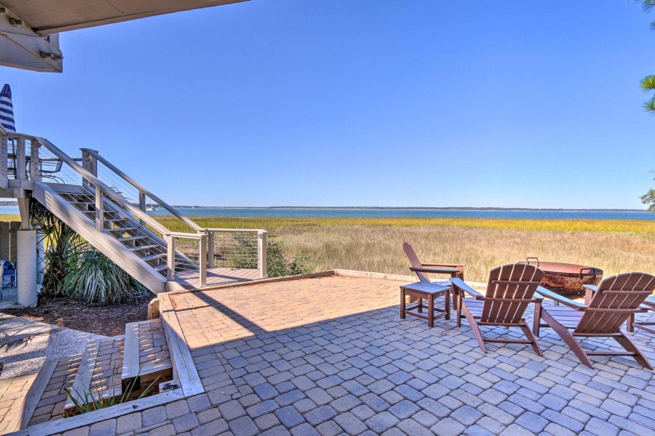 Luxe Treetop Escape With Fire Pit And Ocean Views! Hilton Head Island Exteriér fotografie